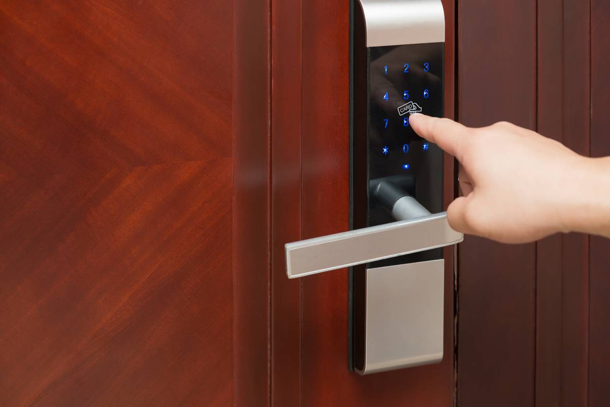 serrure code porte maison